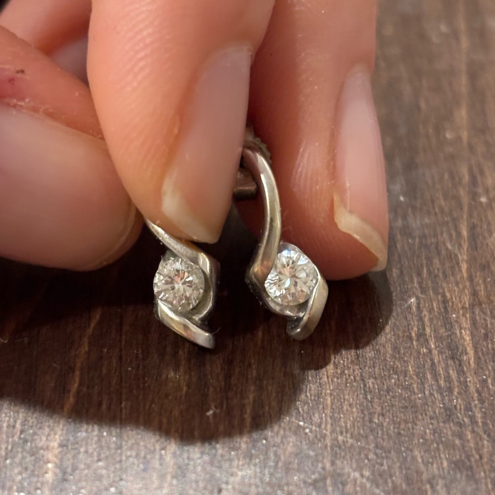 Macys diamond earrings